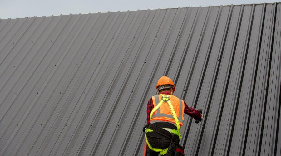 Professional metal roof installation services in Rising Sun, IN